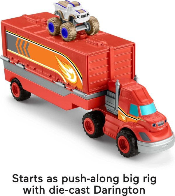 Fisher-Price Blaze and the Monster Machines Toy Car Race Track Launch ...