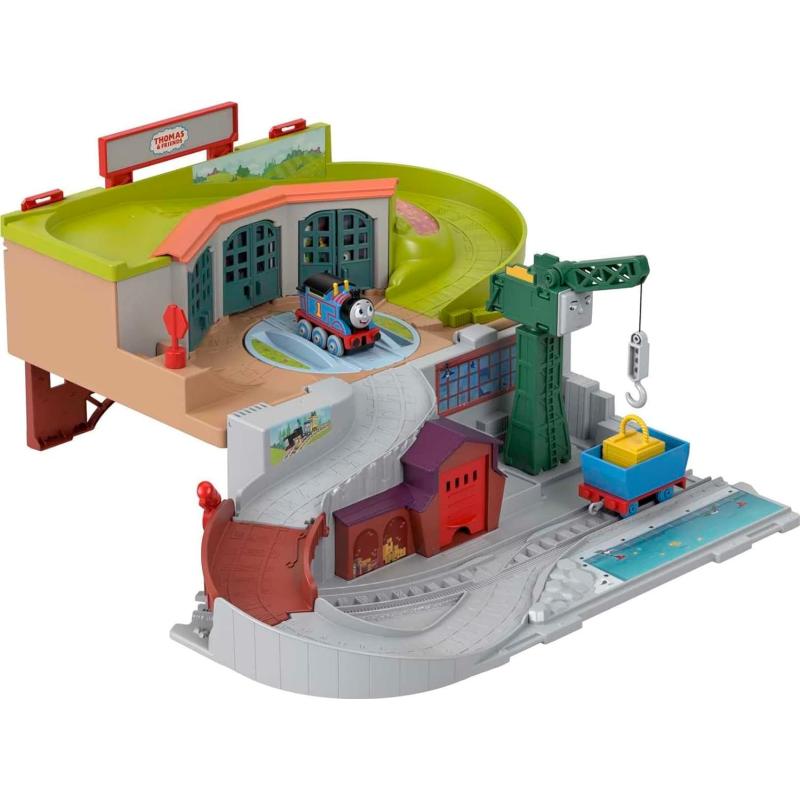 Thomas & Friends Sodor Take-Along Train Set For Kids With Diecast Push ...