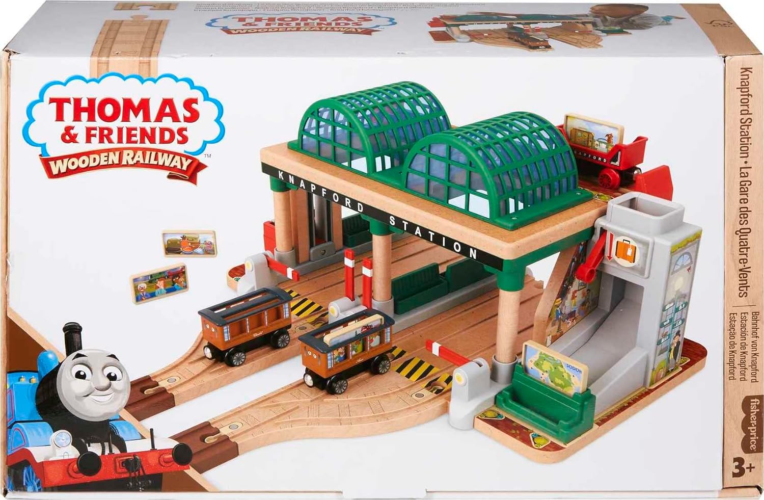 Thomas & Friends Wooden Railway Toy Train Set Knapford Station ...